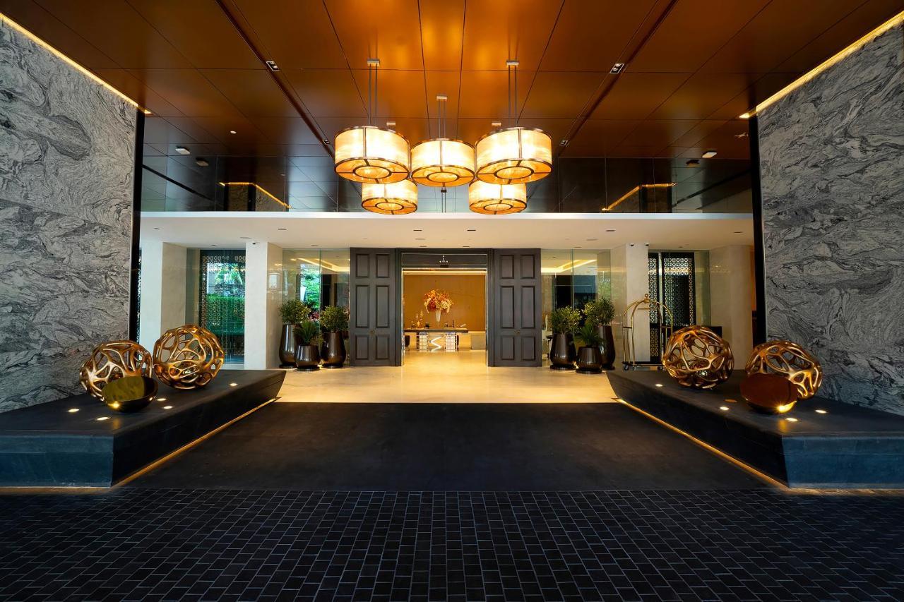 Silq Hotel & Residence, Managed By The Ascott Limited بانكوك المظهر الخارجي الصورة The lobby of the hotel
