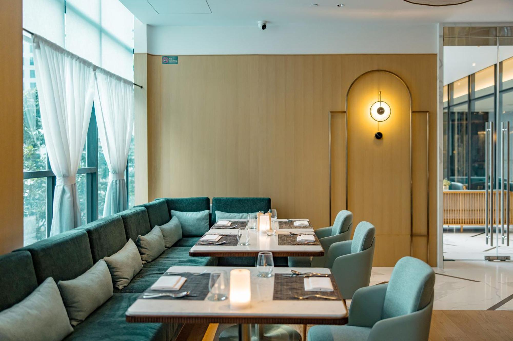 Silq Hotel & Residence, Managed By The Ascott Limited بانكوك المظهر الخارجي الصورة The interior of the restaurant